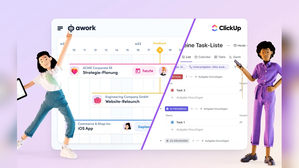 Awork Vs Clickup Comparison