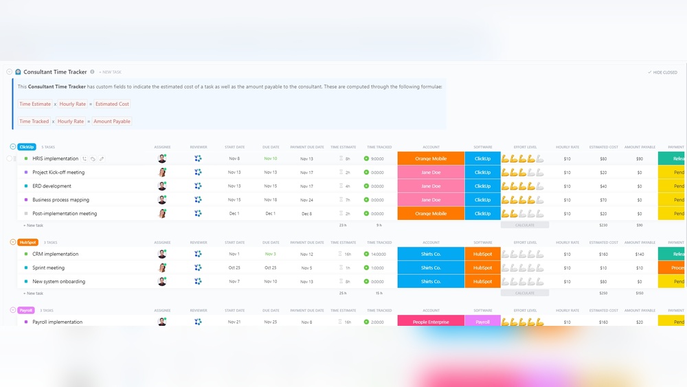 Clickup Track Client Payments Features: Boost Efficiency Instantly Clickup Track Client Payments Features