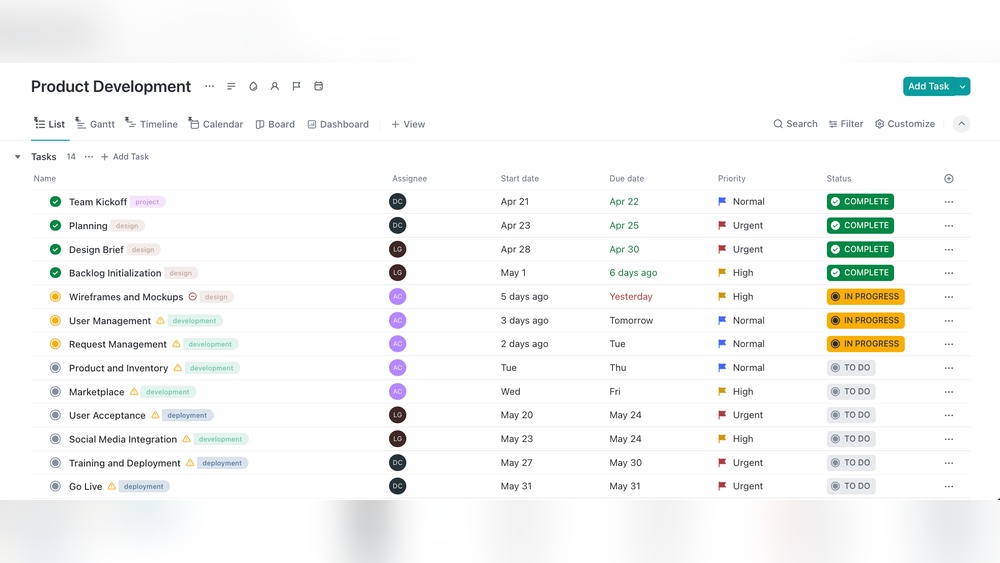 Clickup Vs Azure Devops