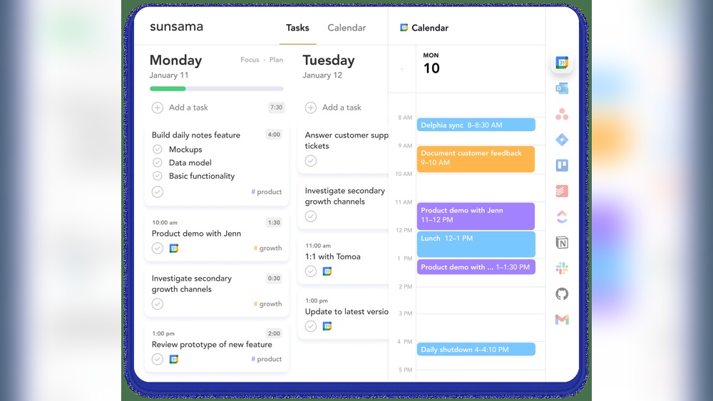 Does Sunsama Integrate With Google Calendar