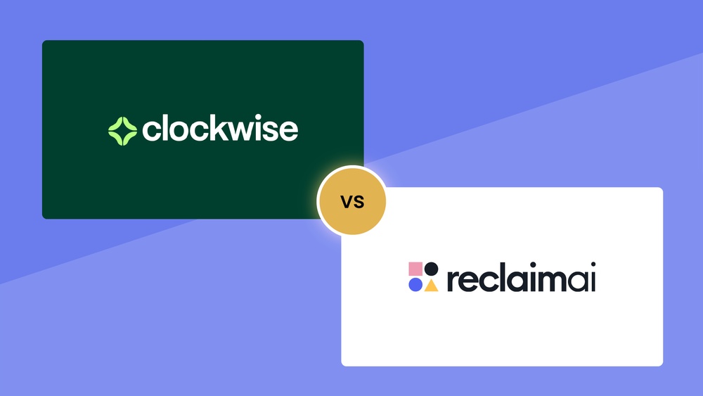 Reclaim Ai Vs Clockwise